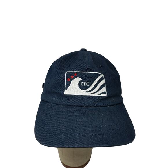 US Government Combined Federal Campaign Slideback Hat Embroidered Logo Blue - Picture 1 of 9